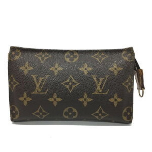 Louis Vuitton accessory pouch PM Bucket Monogram makeup case - Picture 1 of 7